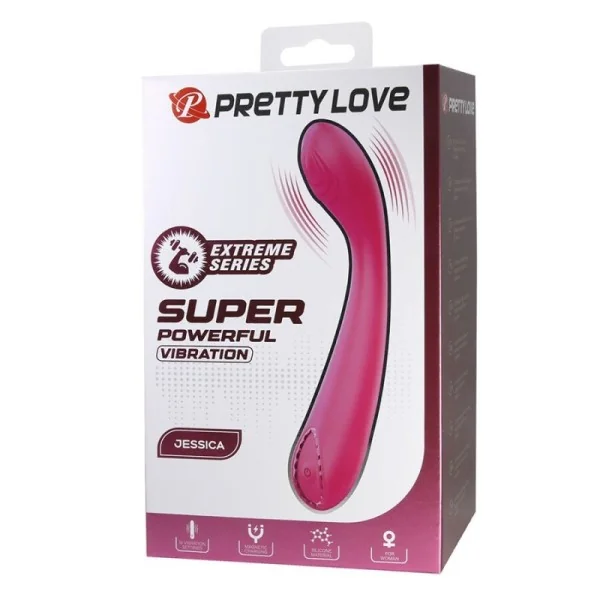 Jessica Hochleistungs-Vibrator In Pink von High Tech