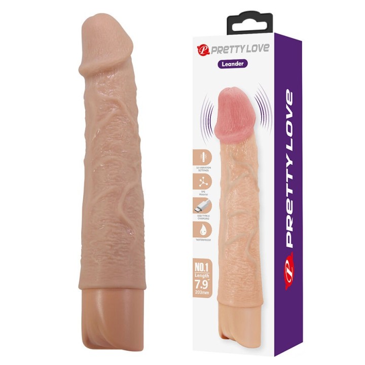 Leander Flexibler Realistischer Vibrator von Fun Toys