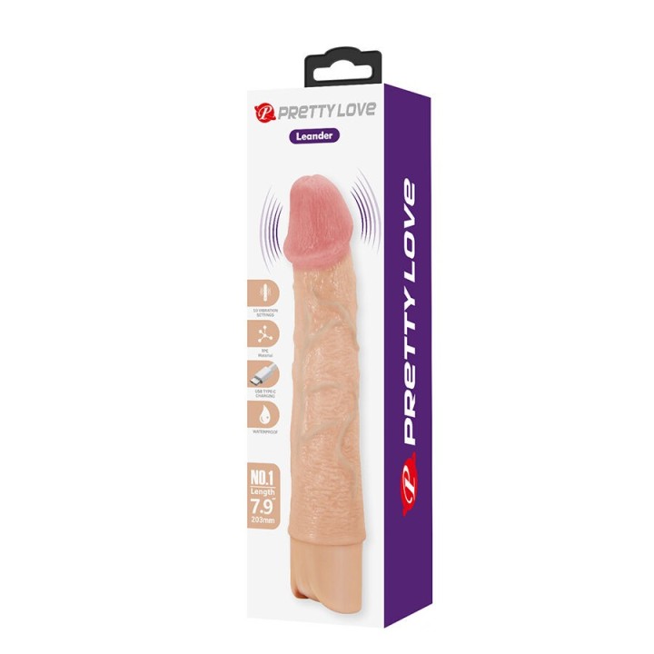 Leander Flexibler Realistischer Vibrator von Fun Toys