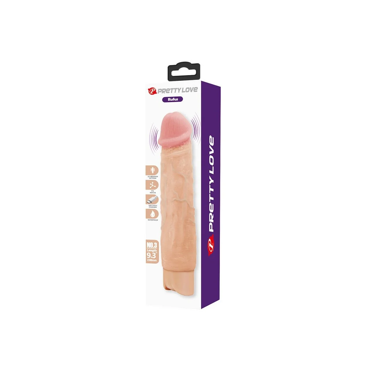 Rufus Flexibler Realistischer Vibrator von Fun Toys
