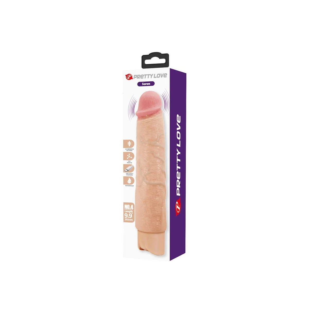 Soren Flexibler Realistischer Vibrator von Fun Toys