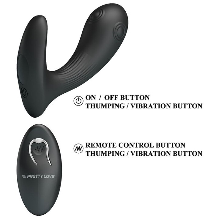 Mirabelle Prostatavibrator mit Fernbedienung von Remote Control