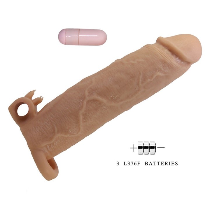 Xerxes Penishülle mit Klitoralstimulator und Vibration von For Him