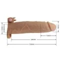 Xerxes Penishülle mit Klitoralstimulator und Vibration von For Him