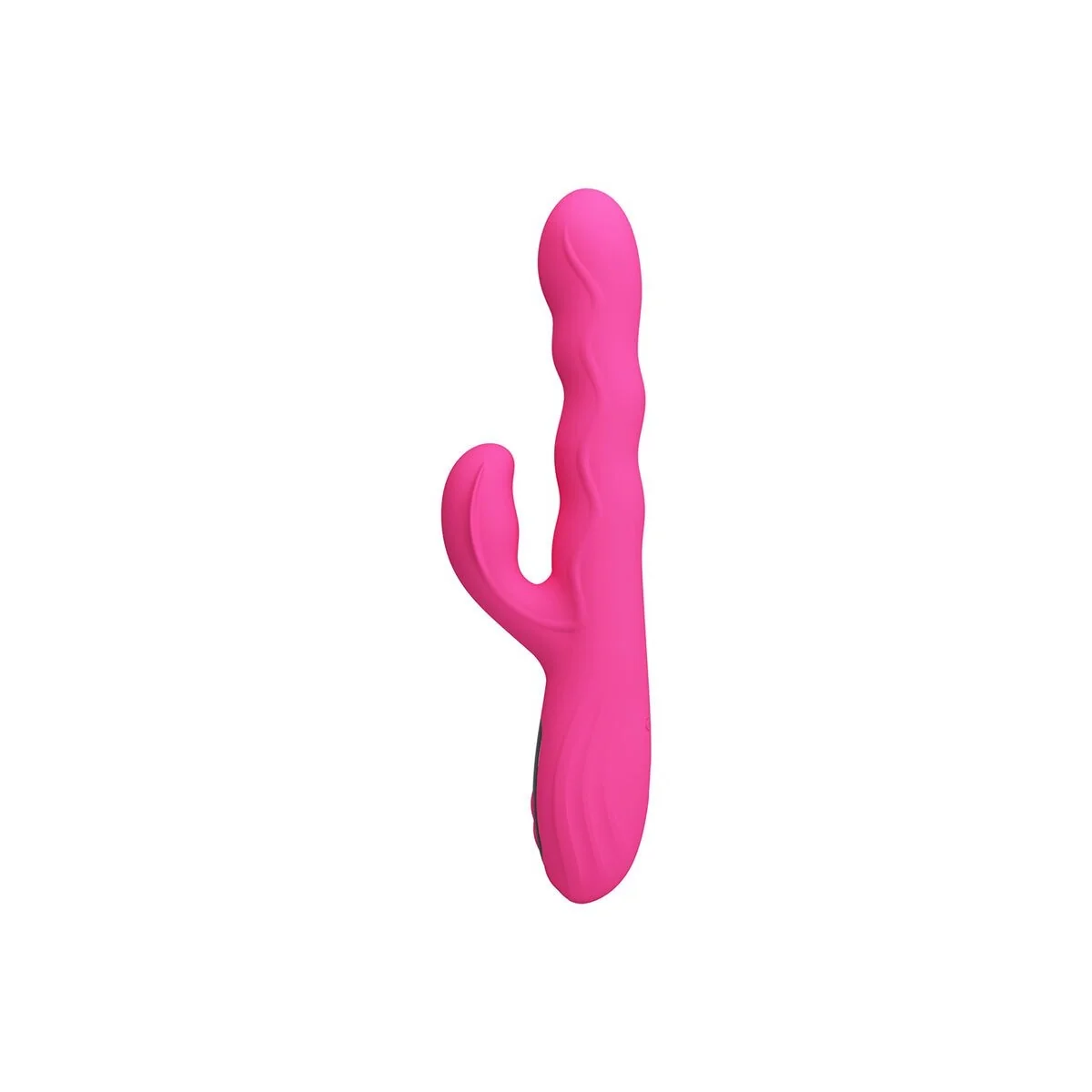 Winters Multifunktions-Hasenvibrator mit Led-Anzeige, Pink von High Tech