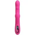 Winters Multifunktions-Hasenvibrator mit Led-Anzeige, Pink von High Tech