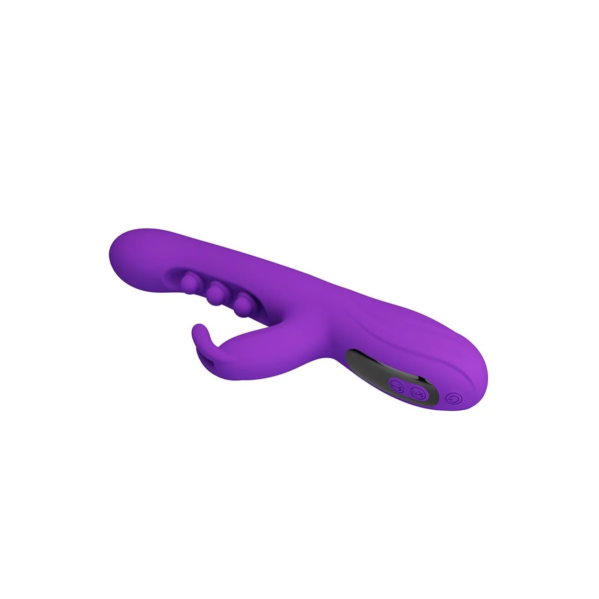 Sabien Rabbit Vibrator mit Klopfstimulation und Lila Led von High Tech