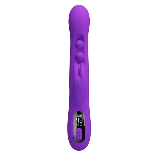 Sabien Rabbit Vibrator mit Klopfstimulation und Lila Led von High Tech