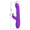 Sabien Rabbit Vibrator mit Klopfstimulation und Lila Led von High Tech