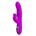 Yalanda Hase Oszillierender Vibrator mit Led-Anzeige, Lila von High Tech