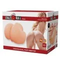 Vivian Doppelter Vaginal- und Analvibrationsmasturbator Flesh von Crazy Bull