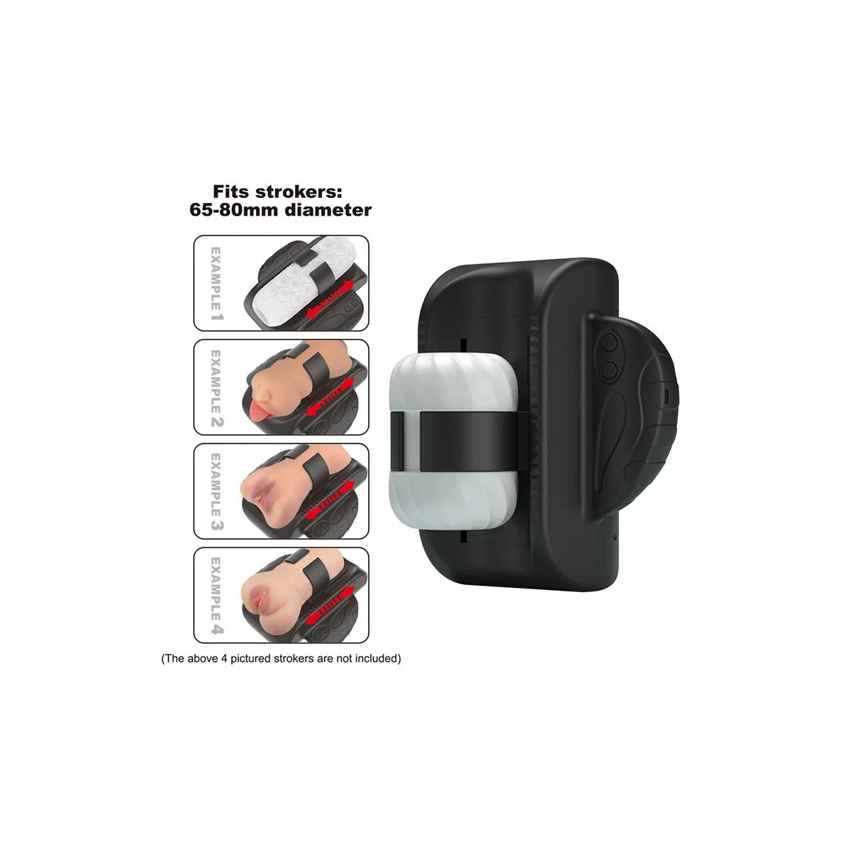 Calista Universal Automatischer Masturbator Schwarz von Bodies & Masturbators