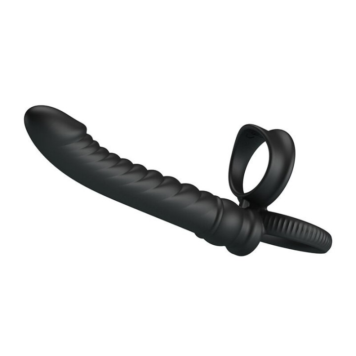 Merritt Analvibrator mit Ring und Vibrationsfunktion, Schwarz von For Him