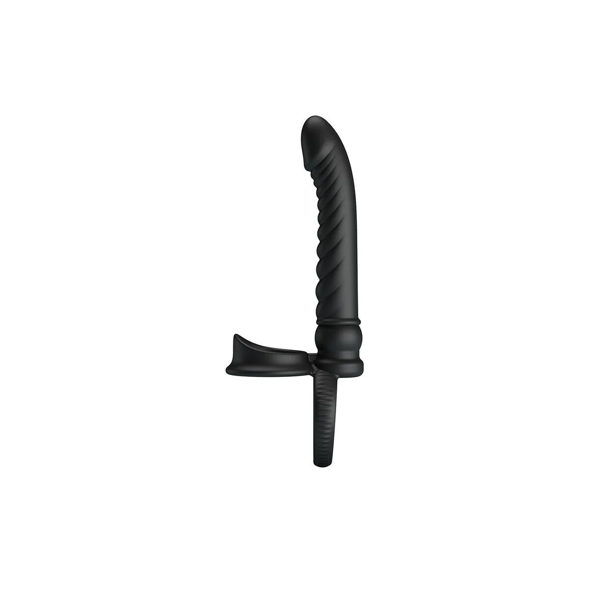 Merritt Analvibrator mit Ring und Vibrationsfunktion, Schwarz von For Him