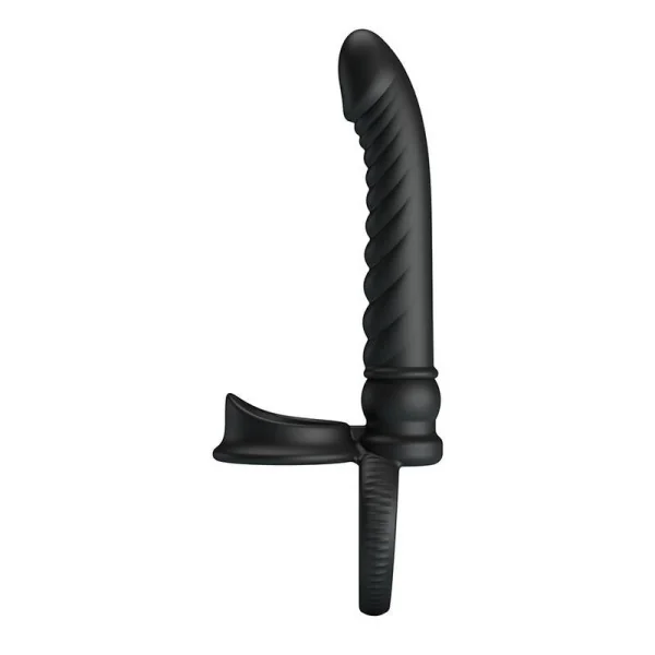 Merritt Analvibrator mit Ring und Vibrationsfunktion, Schwarz von For Him