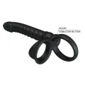 Merritt Analvibrator mit Ring und Vibrationsfunktion, Schwarz von For Him