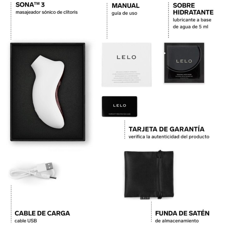 Sona 3 Sonic Klitarmassagecreme von Lelo | Fesselliebe.de