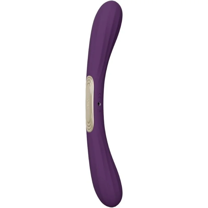 Boomerang Doppelender Vibrator Lila von Lelo