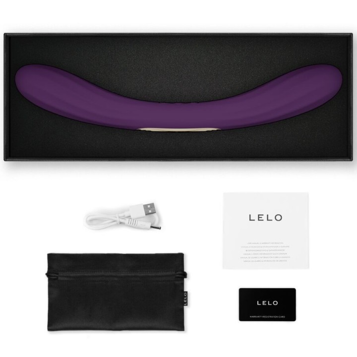 Boomerang Doppelender Vibrator Lila von Lelo