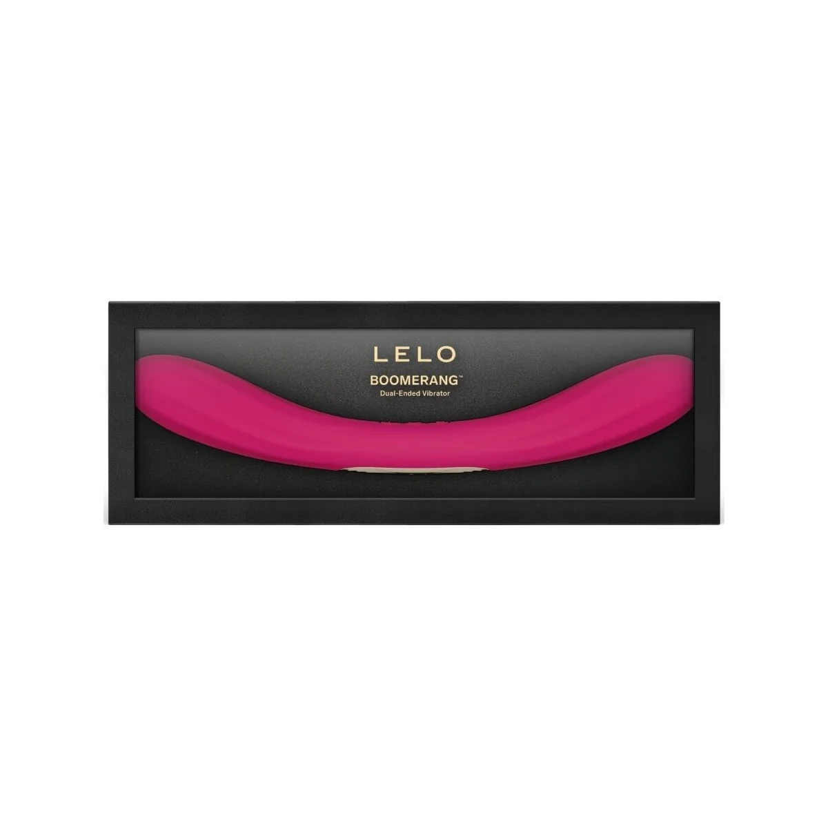 Boomerang Doppelender Vibrator Kirsch von Lelo