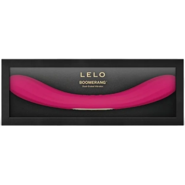 Boomerang Doppelender Vibrator Kirsch von Lelo