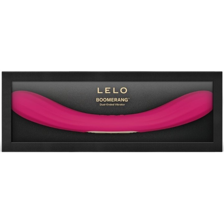 Boomerang Doppelender Vibrator Kirsch von Lelo