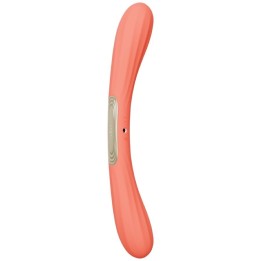 Boomerang Doppelender Vibrator Korallenrot von Lelo