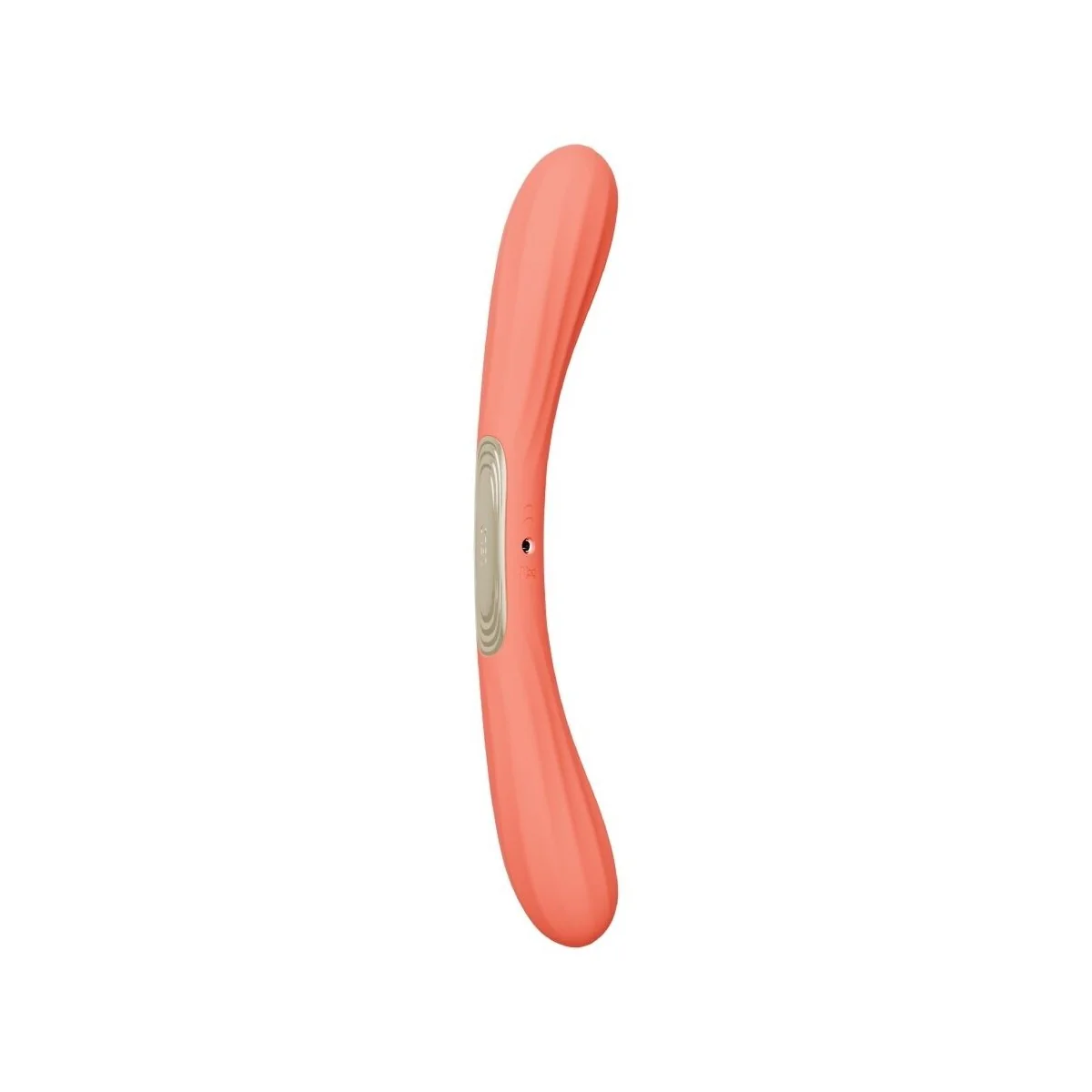 Boomerang Doppelender Vibrator Korallenrot von Lelo