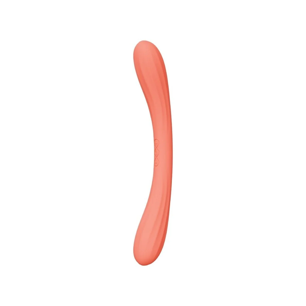 Boomerang Doppelender Vibrator Korallenrot von Lelo