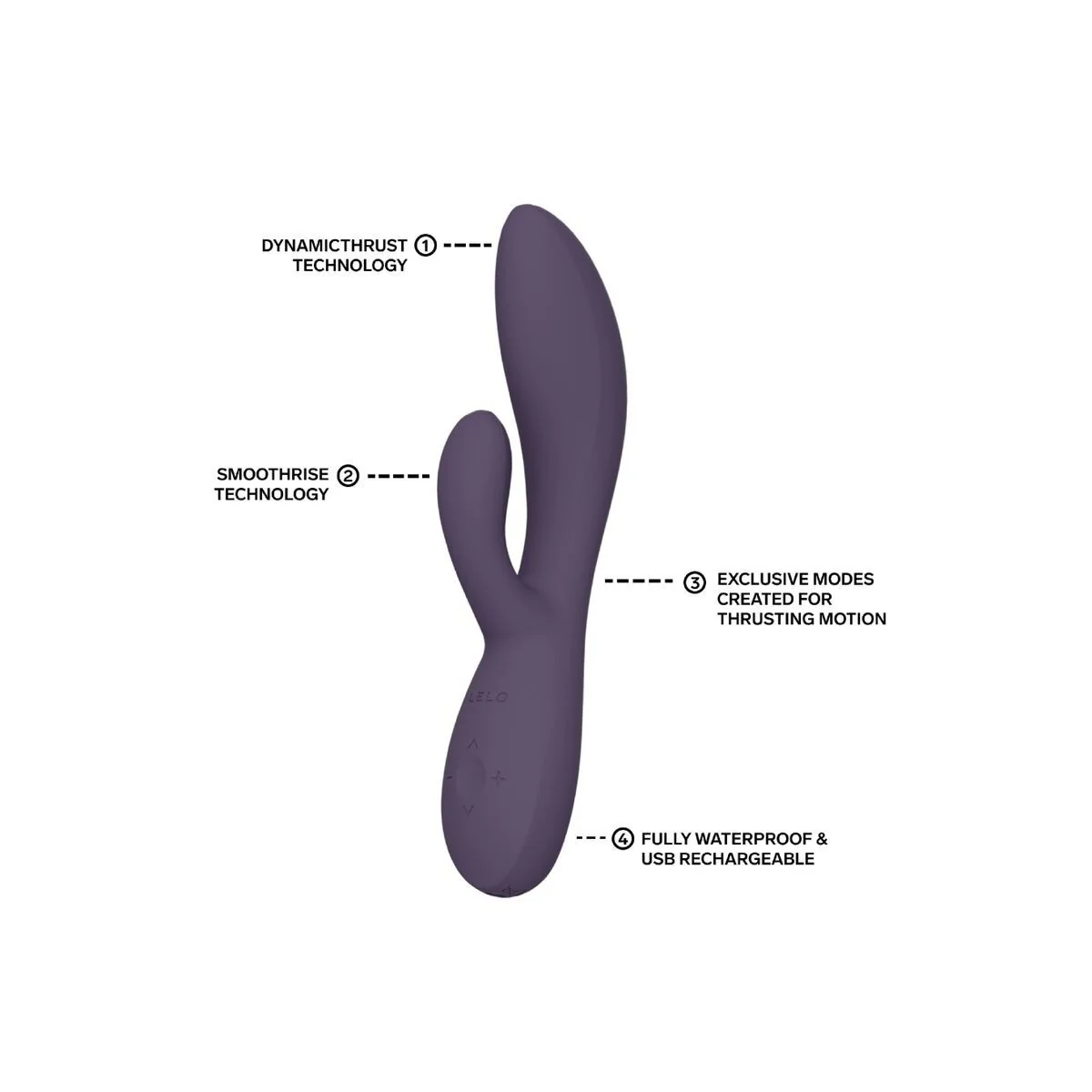 Ina Thrust Rabbit Stossvibrator Lila von Lelo