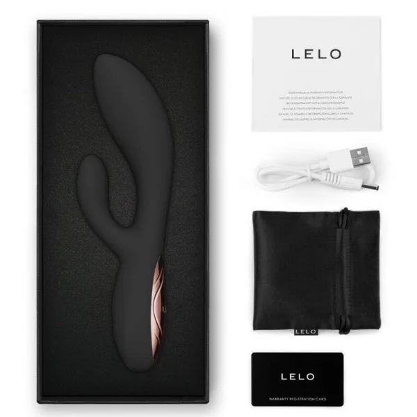 Ina Thrust Rabbit Stossvibrator Schwarz von Lelo