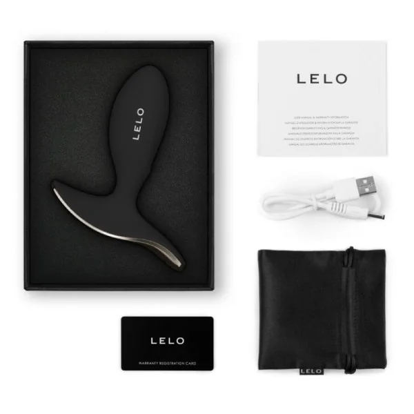 Surfer 2 Unisex Analvibrationsplug Schwarz von Lelo