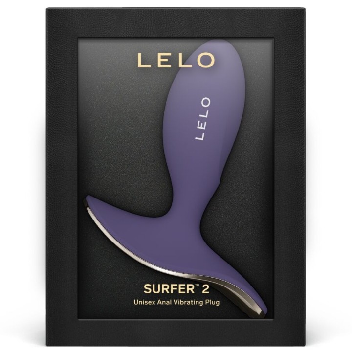 Surfer 2 Unisex Analvibrationsplug Cyber Purple von Lelo