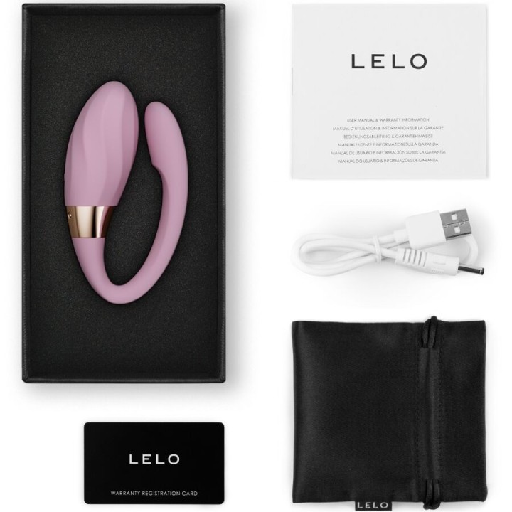 Tiani Twist Paarvibrator Zartrosa von Lelo