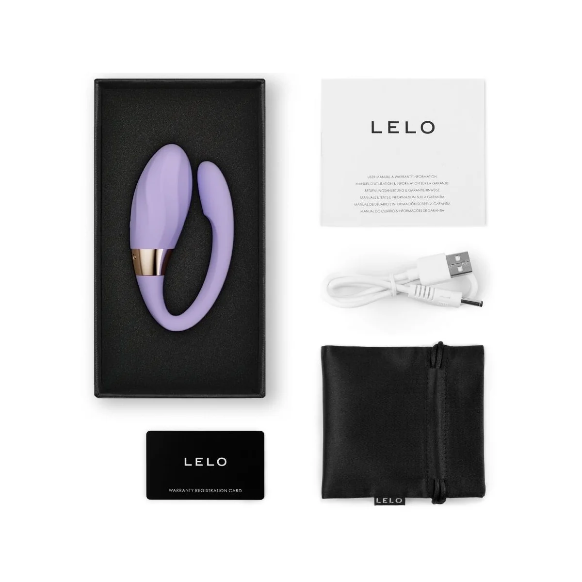 Tiani Twist Paarvibrator Lavendel von Lelo