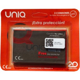 Secure Fit Latexfreie Kondome 3 Einheiten von Uniq