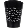 Schwarze Becher 500 ml mit Weissen Brüsten von Diablo Picante