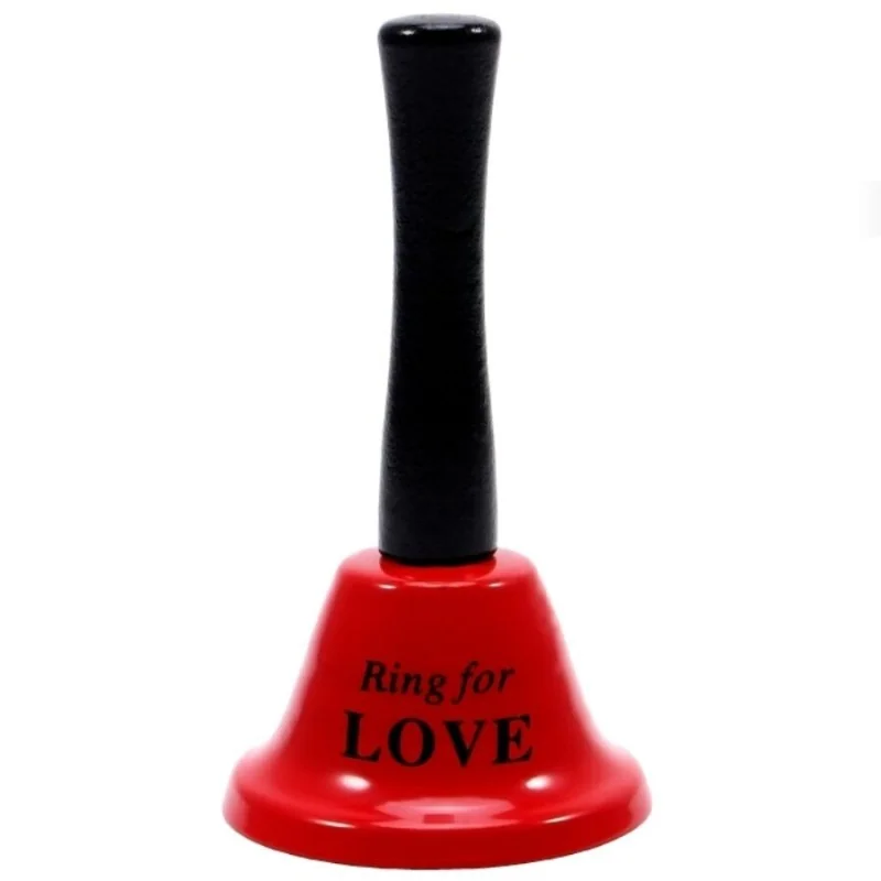 Rote Handglocke 'RING For Love' von Diablo Picante
