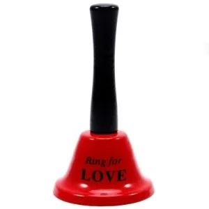 Rote Handglocke 'RING For Love' von Diablo Picante
