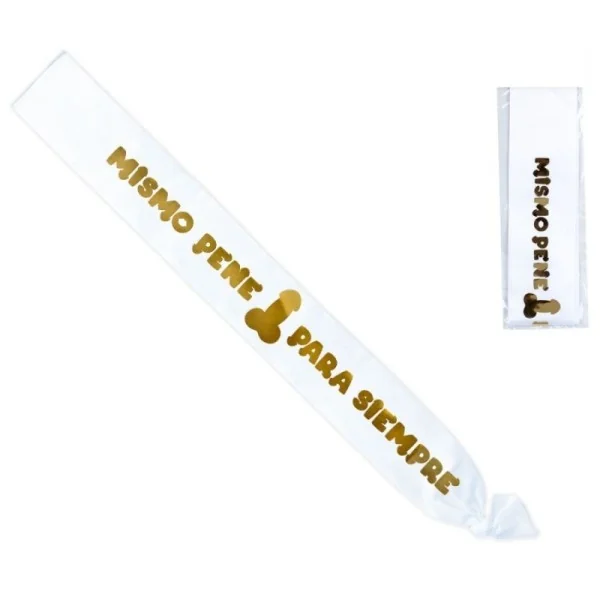 Metallic Penis White Band von Diablo Picante