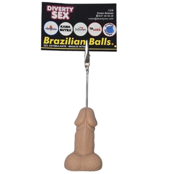 Penis Notes Clip Heller Ton von Diablo Picante
