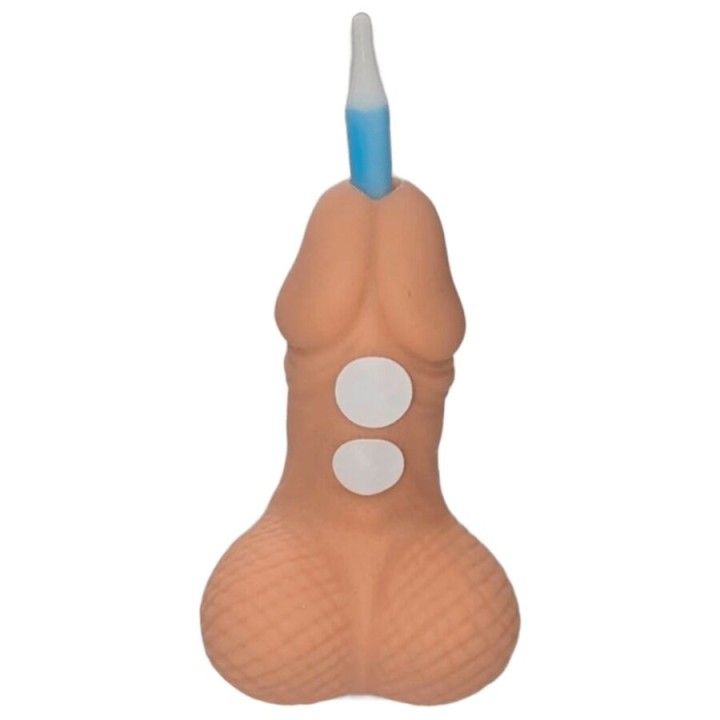Penis-Geburtstagskerze mit Zahlenlicht von Diablo Picante