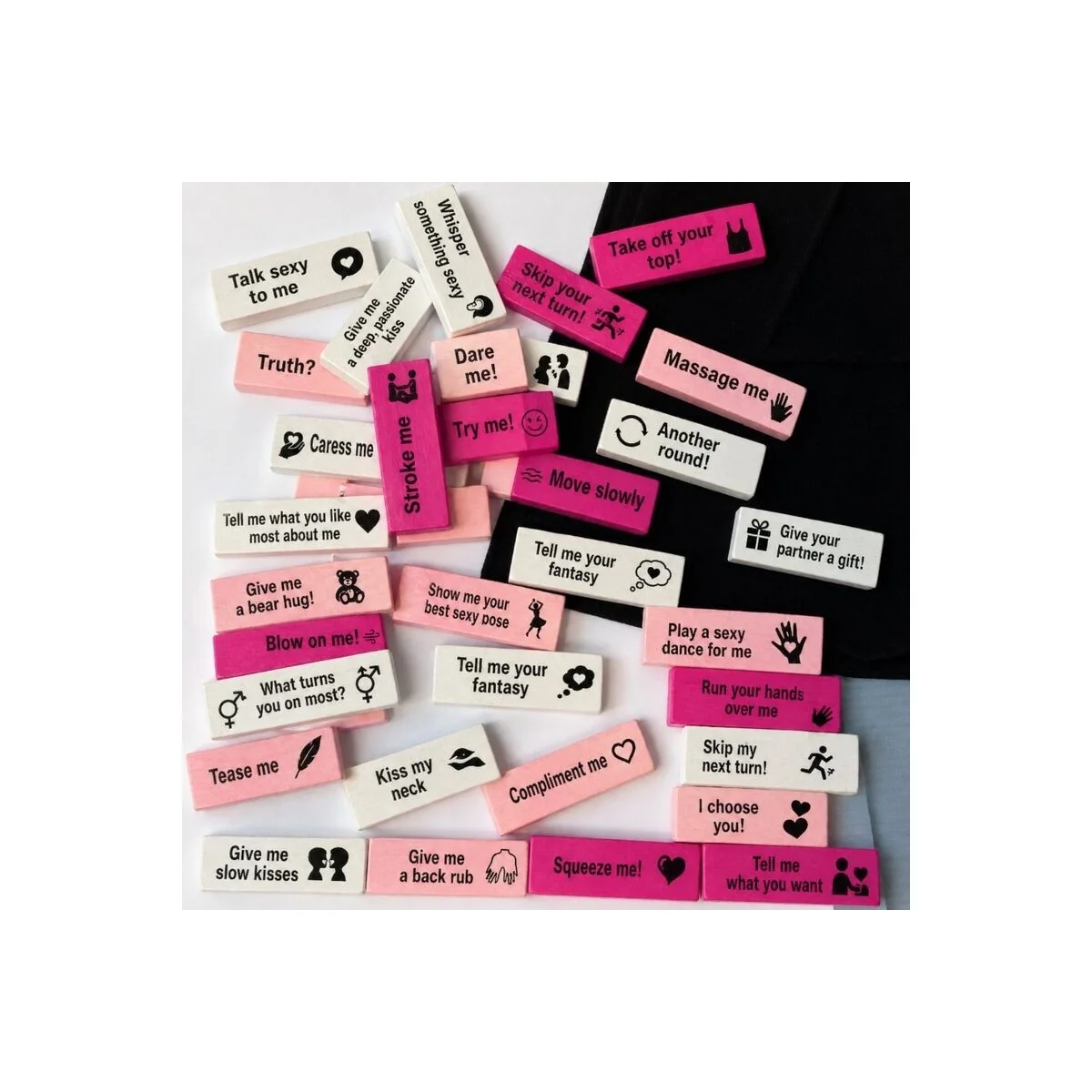 Packung mit 16 Liebesstoffen – Englische Version von Diverty Sex