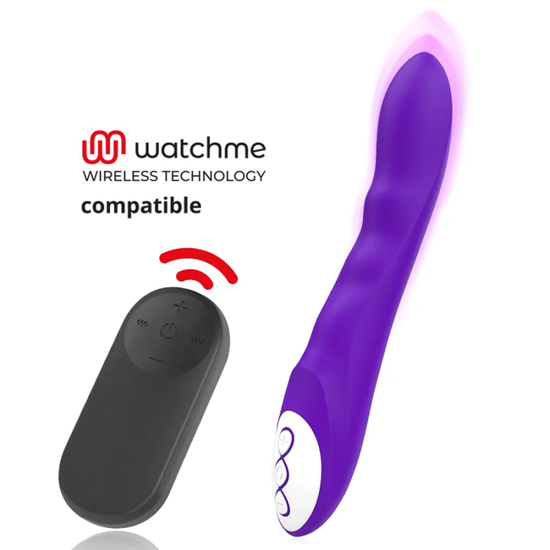 Dante Lila Vibrator, Kompatibel mit der Drahtlosen Watchme-Technologie von Galatea | Fesselliebe.de