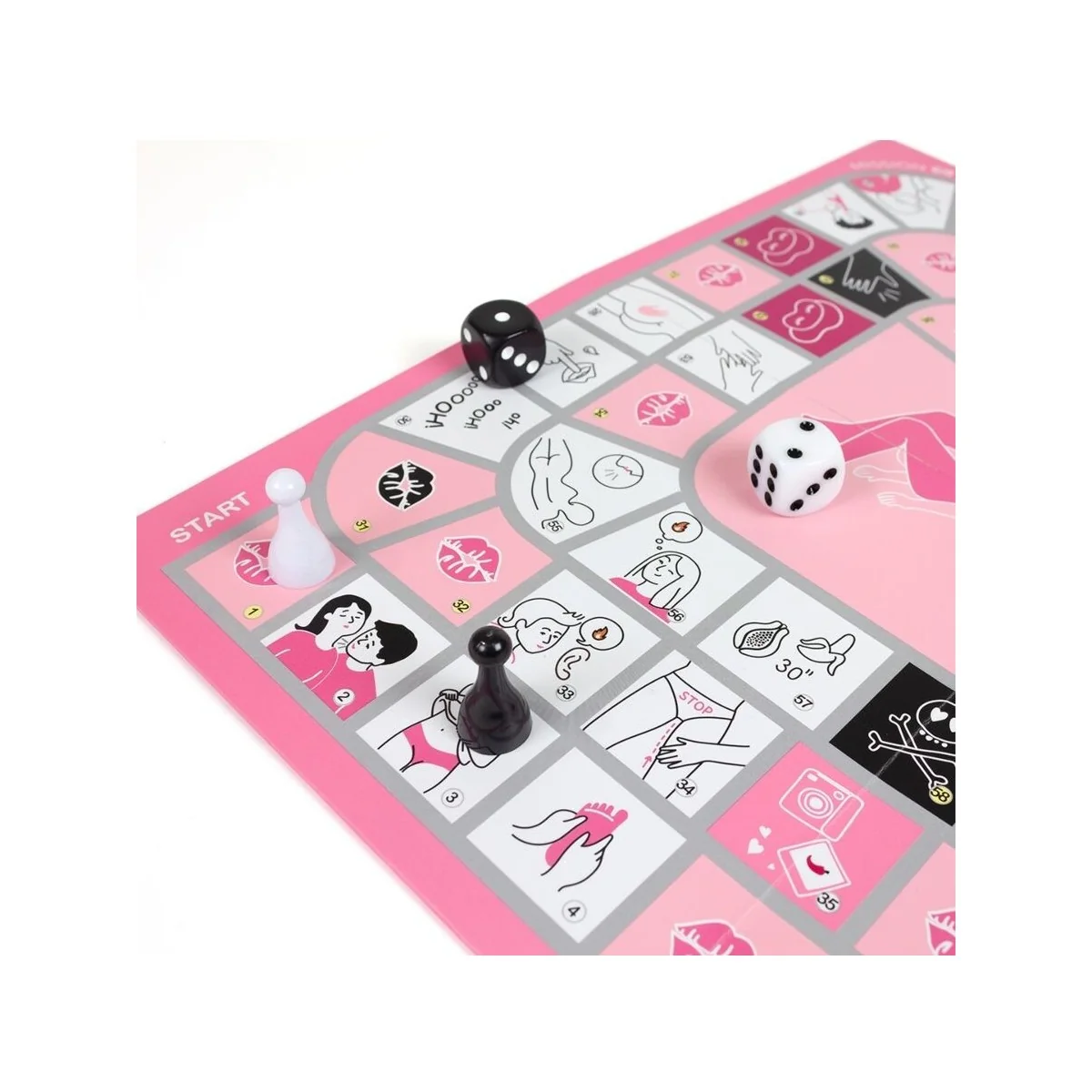 Brettspiel für Paare "MISSION 69" von Secretplay 100% Games