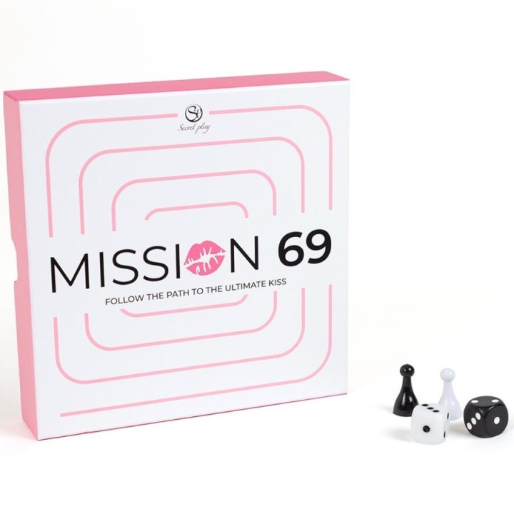 Brettspiel für Paare "MISSION 69" von Secretplay 100% Games