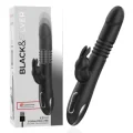 Kenji Rabbit-Vibrator Up & Down + Watchme-Fernbedienung von Black&Silver