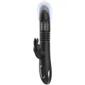 Kenji Rabbit-Vibrator Up & Down + Watchme-Fernbedienung von Black&Silver