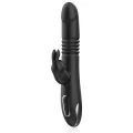Kenji Rabbit-Vibrator Up & Down + Watchme-Fernbedienung von Black&Silver