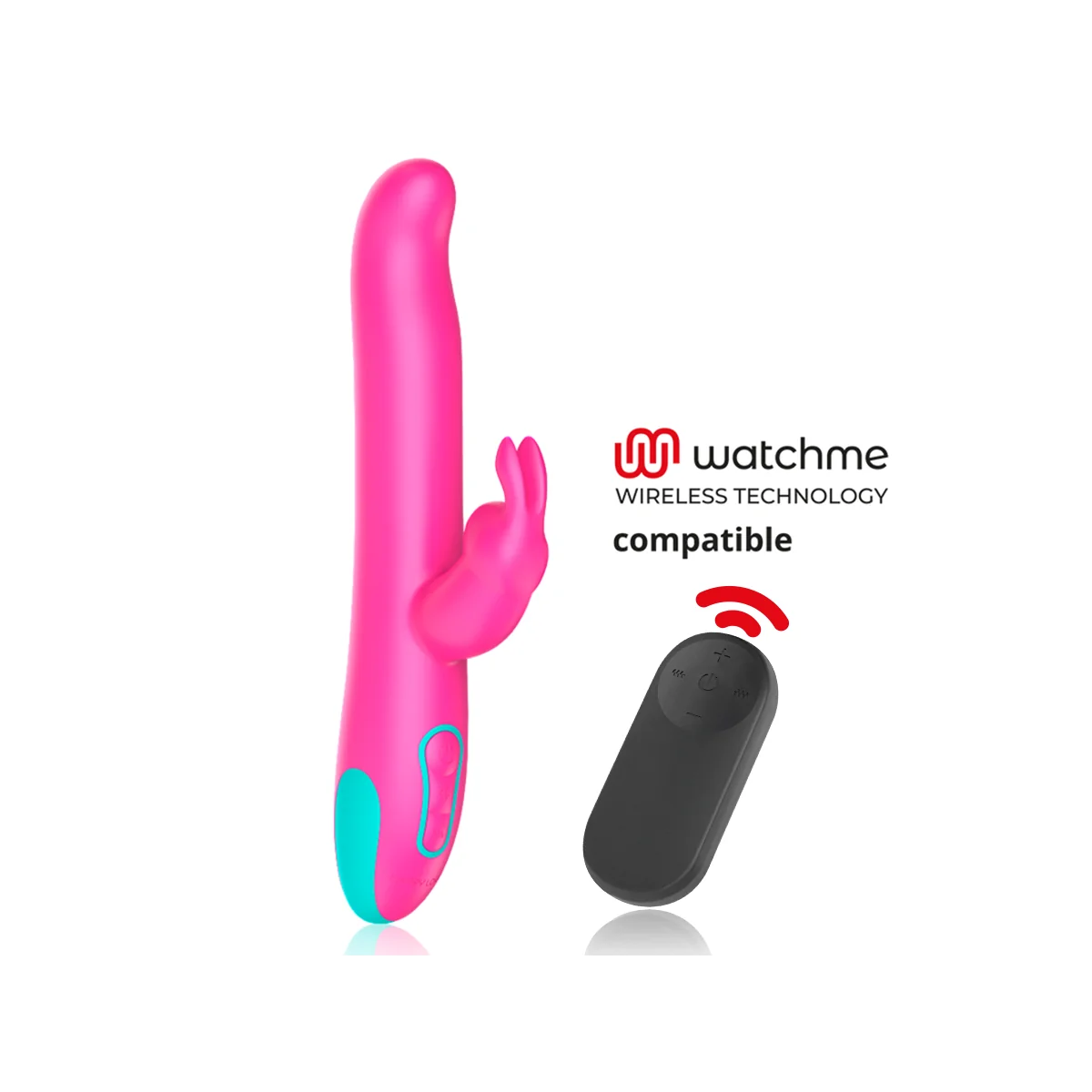 Pluto Rabbit Vibrator & Rotator Watchme Wireless Technologie Kompatibel von Happy Loky | Fesselliebe.de